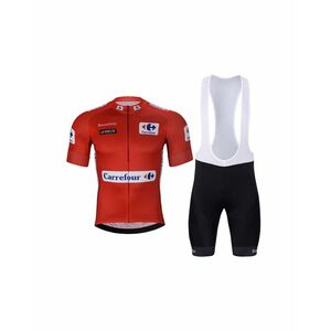 BONAVELO Cyklistický krátký dres a krátké kalhoty - LA VUELTA - červená/černá obraz
