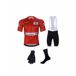 BONAVELO Cyklistický mega set - LA VUELTA - černá/červená obraz