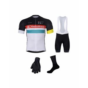 BONAVELO Cyklistický mega set - RADIOSHACK-NISSAN - bílá/vícebarevná/černá obraz