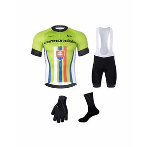 BONAVELO Cyklistický mega set - CANNONDALE SK - černá/zelená/bílá obraz