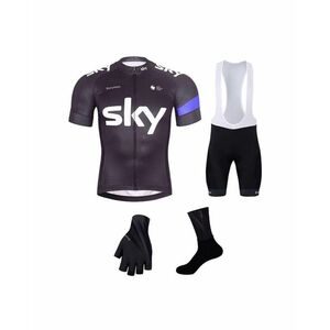 BONAVELO Cyklistický mega set - SKY - bílá/černá obraz