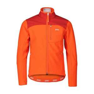 POC Cyklistická zateplená bunda - RACE JR - oranžová obraz