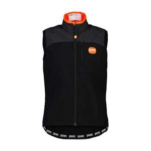 POC Cyklistická vesta - RACE JR - černá 160 cm obraz