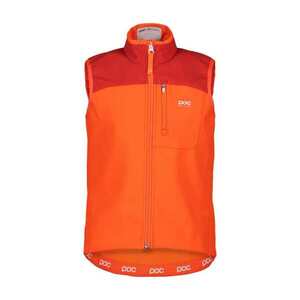 POC Cyklistická vesta - RACE JR - oranžová 140 cm obraz