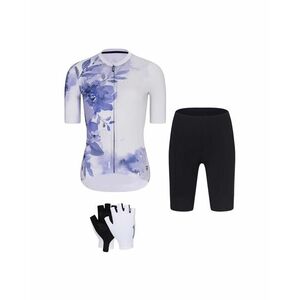 RIVANELLE Cyklistický mega set - FLOWERY LADY - modrá/černá/bílá obraz