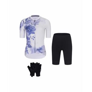 RIVANELLE Cyklistický mega set - FLOWERY LADY - bílá/modrá/černá obraz