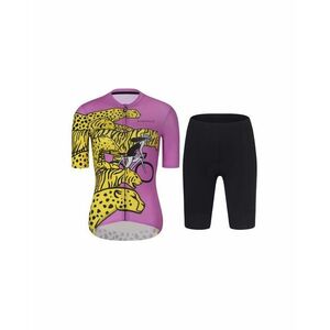 RIVANELLE Cyklistický mega set - CHEETAH - žlutá/růžová/černá obraz