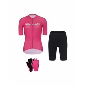 RIVANELLE Cyklistický mega set - DRAW UP - černá/růžová obraz