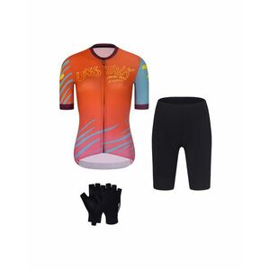 RIVANELLE Cyklistický mega set - LESS TALK - červená/vícebarevná/černá obraz