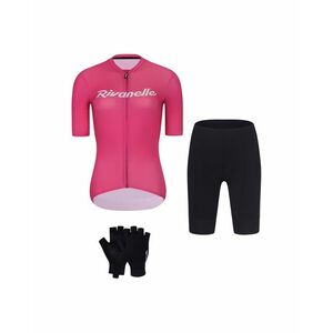 RIVANELLE Cyklistický mega set - DRAW UP - růžová/černá obraz