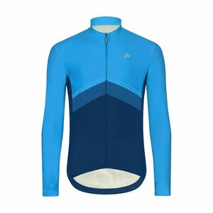 HOLOKOLO Cyklistický dres s dlouhým rukávem zimní - ARROW II WINTER - modrá L obraz