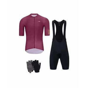 HOLOKOLO Cyklistický mega set - VICTORIOUS GOLD - černá/bordó obraz