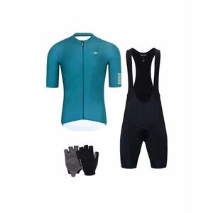 HOLOKOLO Cyklistický mega set - VICTORIOUS GOLD - černá/tyrkysová obraz