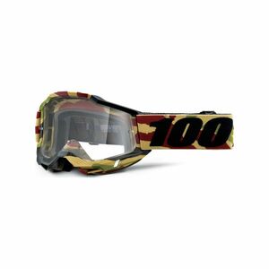 100% SPEEDLAB Cyklistické brýle - ACCURI 2 - žlutá/hnědá/zelená/černá obraz