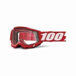 100% SPEEDLAB Cyklistické brýle - ACCURI 2 ENDURO MTB - červená/bílá obraz