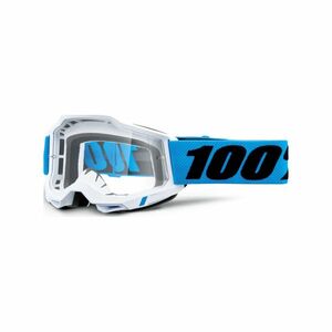 100% SPEEDLAB Cyklistické brýle - ACCURI 2 JR - světle modrá/bílá/černá obraz