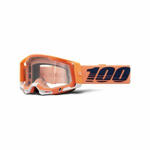 100% SPEEDLAB Cyklistické brýle - RACECRAFT 2 - oranžová/černá obraz