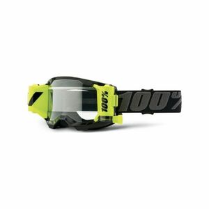 100% SPEEDLAB Cyklistické brýle - STRATA 2 FORECAST - černá/šedá/žlutá obraz