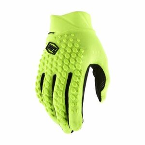 100% SPEEDLAB Cyklistické rukavice dlouhoprsté - GEOMATIC - žlutá L obraz