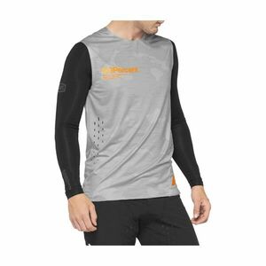 100% SPEEDLAB Cyklistický dres bez rukávů - R-CORE CONCEPT - šedá XL obraz