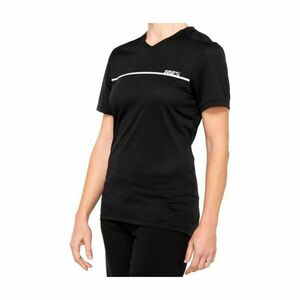 100% SPEEDLAB Cyklistický dres s krátkým rukávem - RIDECAMP W - černá/šedá XL obraz