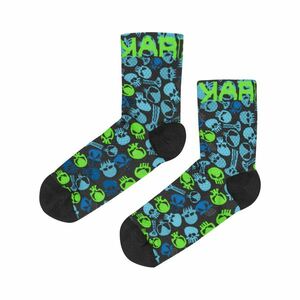 KARPOS Cyklistické ponožky klasické - GREEN FIRE - vícebarevná/černá 40-43 obraz