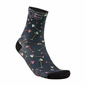 KARPOS Cyklistické ponožky klasické - GREEN FIRE - vícebarevná 34-38 obraz