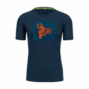 KARPOS Cyklistické triko s krátkým rukávem - VAL FEDERIA - černá obraz