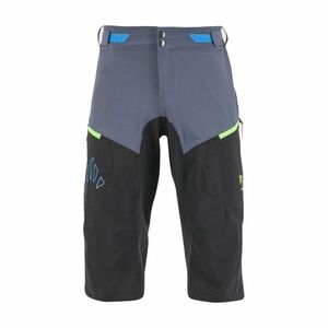 KARPOS Cyklistické kalhoty krátké bez laclu - VAL FEDERIA EVO - šedá/černá L obraz