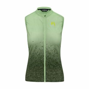 KARPOS Cyklistický dres bez rukávů - VERVE EVO - zelená S obraz