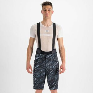 SPORTFUL Cyklistické kalhoty krátké s laclem - CLIFF GIARA - černá 2XL obraz
