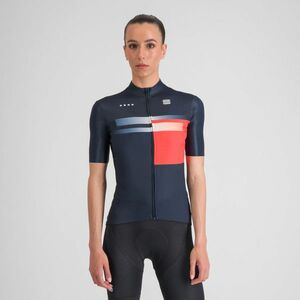 SPORTFUL Cyklistický dres s krátkým rukávem - GRUPPETTO - modrá/červená L obraz