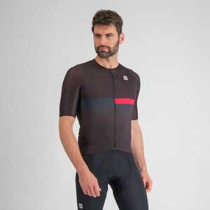 SPORTFUL Cyklistický dres s krátkým rukávem - BOMBER - černá 2XL obraz