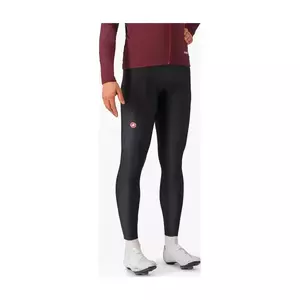 CASTELLI Cyklistické kalhoty dlouhé s laclem - ESPRESSO - černá XL obraz
