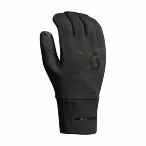 SCOTT Cyklistické rukavice dlouhoprsté - LINER - černá 2XL obraz