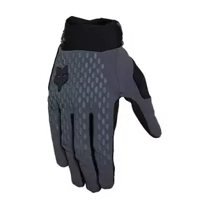 FOX Cyklistické rukavice dlouhoprsté - DEFEND GLOVE - šedá S obraz