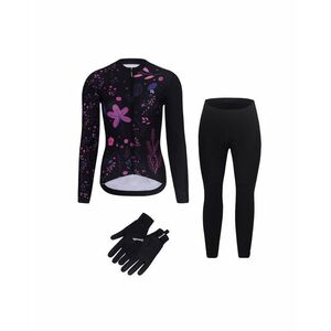 RIVANELLE Cyklistický mega set - OASIS WINTER - černá/růžová obraz