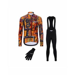 HOLOKOLO Cyklistický mega set - WILDLY WINTER - vícebarevná/žlutá/černá obraz