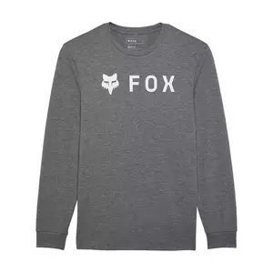 FOX Cyklistické triko s dlouhým rukávem - ABSOLUTE TECH - šedá M obraz