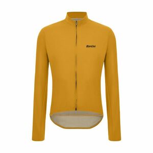 SANTINI Cyklistická větruodolná bunda - RTR WIND - žlutá M obraz