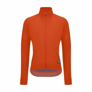 SANTINI Cyklistická zateplená bunda - RTR - červená L obraz