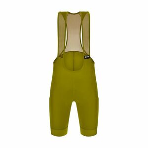 SANTINI Cyklistické kalhoty krátké s laclem - RTR - zelená XS obraz