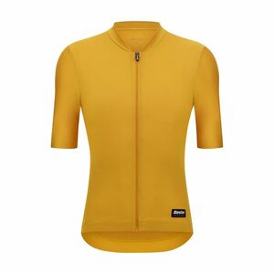 SANTINI Cyklistický dres s krátkým rukávem - RTR - žlutá 2XL obraz