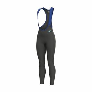 ALÉ Cyklistické kalhoty dlouhé s laclem - KLIMATIK K-TOUR - černá L obraz