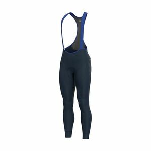 ALÉ Cyklistické kalhoty dlouhé s laclem - KLIMATIK K-TOUR - modrá S obraz