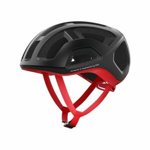 POC Cyklistická přilba - VENTRAL LITE - černá/červená (54-59 cm) obraz