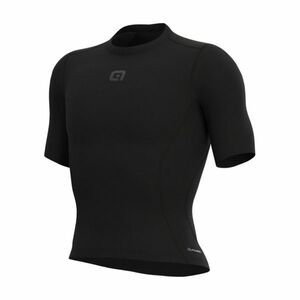 ALÉ Cyklistické triko s krátkým rukávem - GRID INTIMO - černá XL-2XL obraz