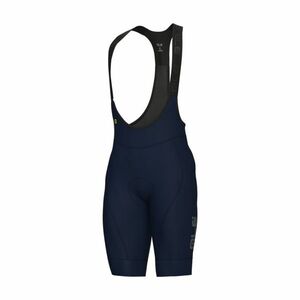 ALÉ Cyklistické kalhoty krátké s laclem - PR-E MAGIC - modrá L obraz