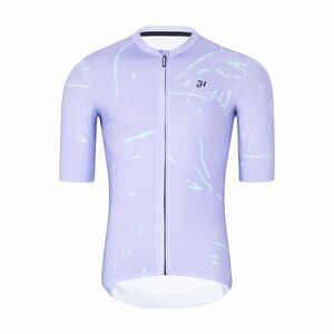 HOLOKOLO Cyklistický dres s krátkým rukávem - PASSION - fialová 4XL obraz