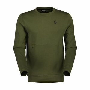 SCOTT mikina - TECH CREWNECK - zelená M obraz